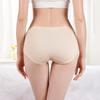 Women's Simple Mid-Rise Cotton Briefs Soft Breathable Graphene Crotch Underwear Comfortable Hip Warp Casual Panties