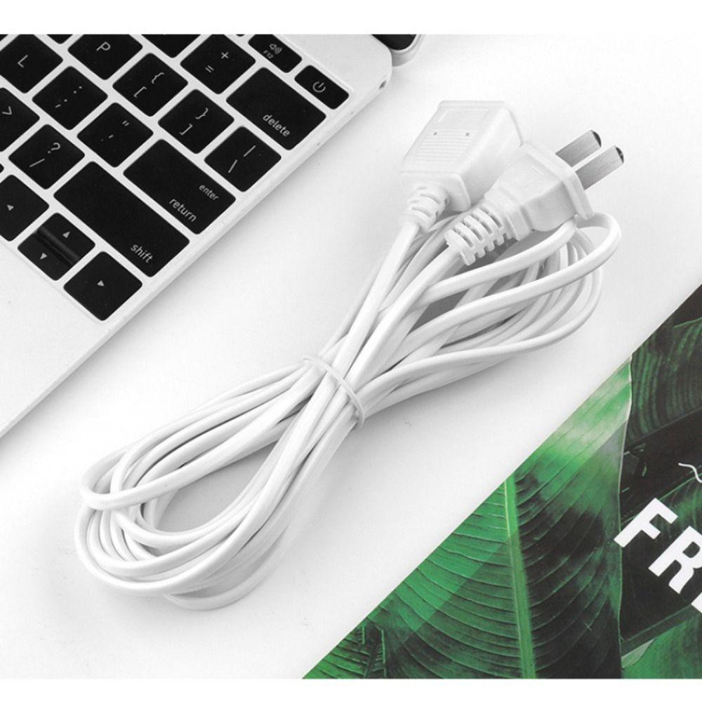PVC Power Extension Cord Two-pin EU Type Adapter New US Plug