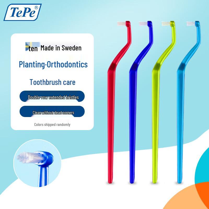Tepe Single-Tuft Toothbrush for Orthodontic & Interdental Care