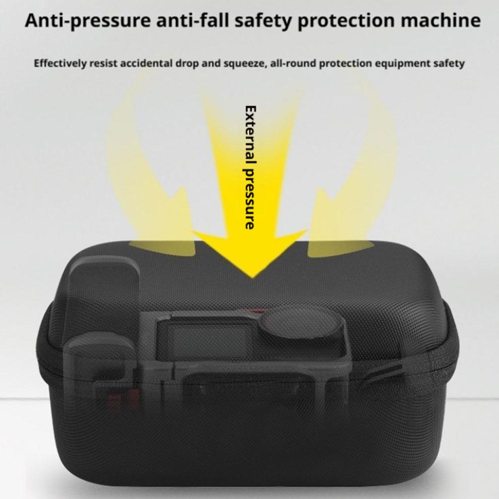 For Osmo Action 5Pro Street Photography Kit Carrying Bag Hard Storage Case Protective Case Sport Camera Organizer Accessories