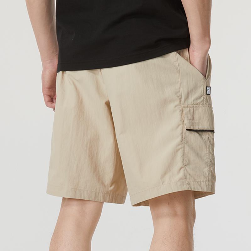 Puma Solid Color Fitness Training Mid-Waist Casual Shorts Men Bottoms Khaki 626871-90