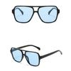 Double Beam Square Sunglasses UV400 Retro Eyewear Fashion Pilot Sun Glasses  Outdoor