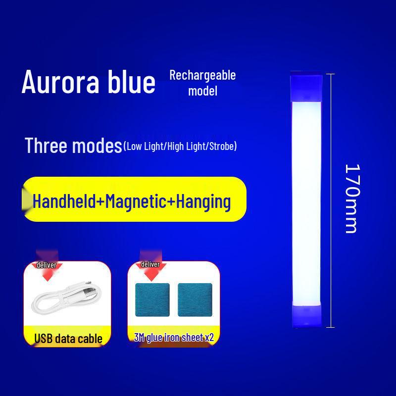 Purple LED Atmosphere Light for Influencer Photos, TikTok, Street Dance & Live Streams