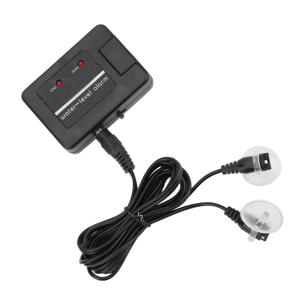 Fish Tank Water Level Alarm Waterproof Water Alarm Detector with Probe Splitter Cable