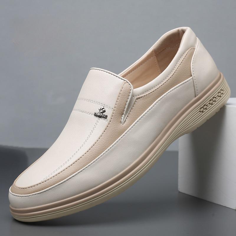 Men's Breathable Leather Business Casual Formal Shoes Trendy Comfortable Wear-resistant Youth Modelmen's Business Leather Shoes