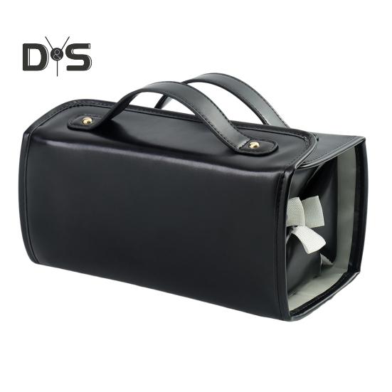 

Водонепроницаемая косметичка с 4 прозрачными съемными отделениями, вместительная, с застежкой-молнией, с несколькими отделениями, подвесная косметичка чёрный