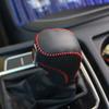 For Volkswagen VW Polo Tiguan Golf 5 6 7 Mk7 Passat B5 B6 B7 CC Jetta AT Automatic Gear Shift Knob Cover Leather Gear Collars