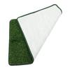 Delicate Pet Pee Mat with Realistic Grass Texture Supple Water Absorbing Pe Tpr Material for Car Room Home Use Dog Supply