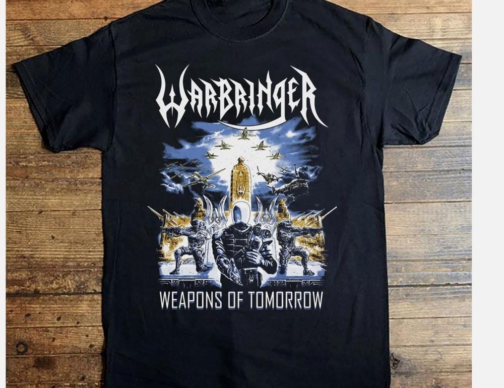 WARBRINGER - Weapons Of Tomorrow Short Sleeve Black All Size Shirt Unisex T-Shirt XXXL