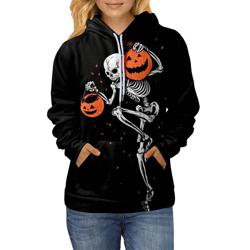 Spring Autumn 3D Printed Sportswear Women's Trendy Personalized Hoodie Hoodies & Sweatshirts (women’s)