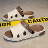 2025 Summer New Casual Slippers Couples Versatile Thick-bottomed Sandals Wear Fashion Trend Children's Dual-purpose Sandals