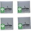 Activated Carbon Filters - actiTube - Slim - 4 Boxes of 50 Filters - Easy Insertion - Made In Germany