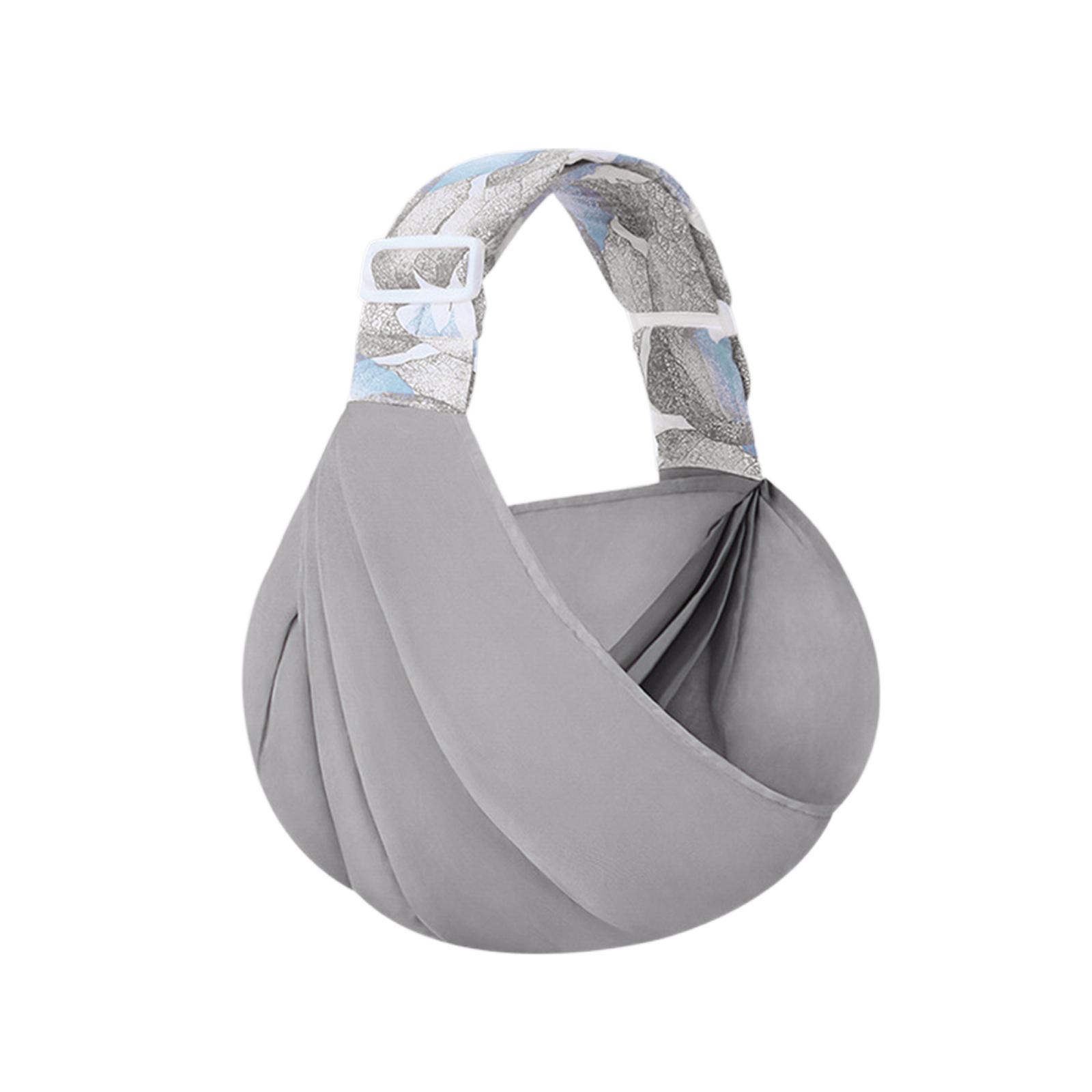 

Baby Front Hold Single Shoulder Cross Hold Type Newborn Baby Four Seasons Universal Backstrap Artifact One word Cloth темно-серого