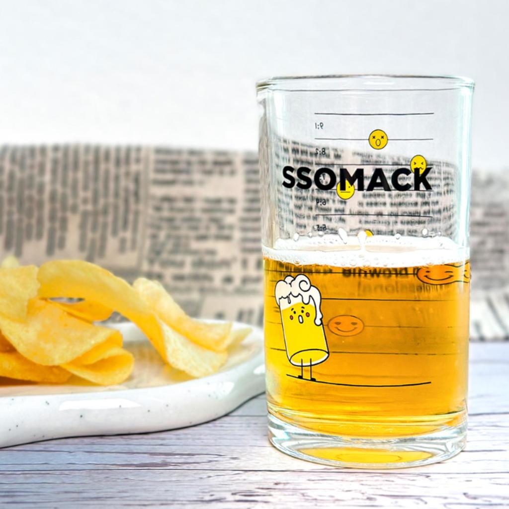 K-Pop Star Inspired Soju Glasses - 'Apt' Drinking Game Glasses (Set of 6)