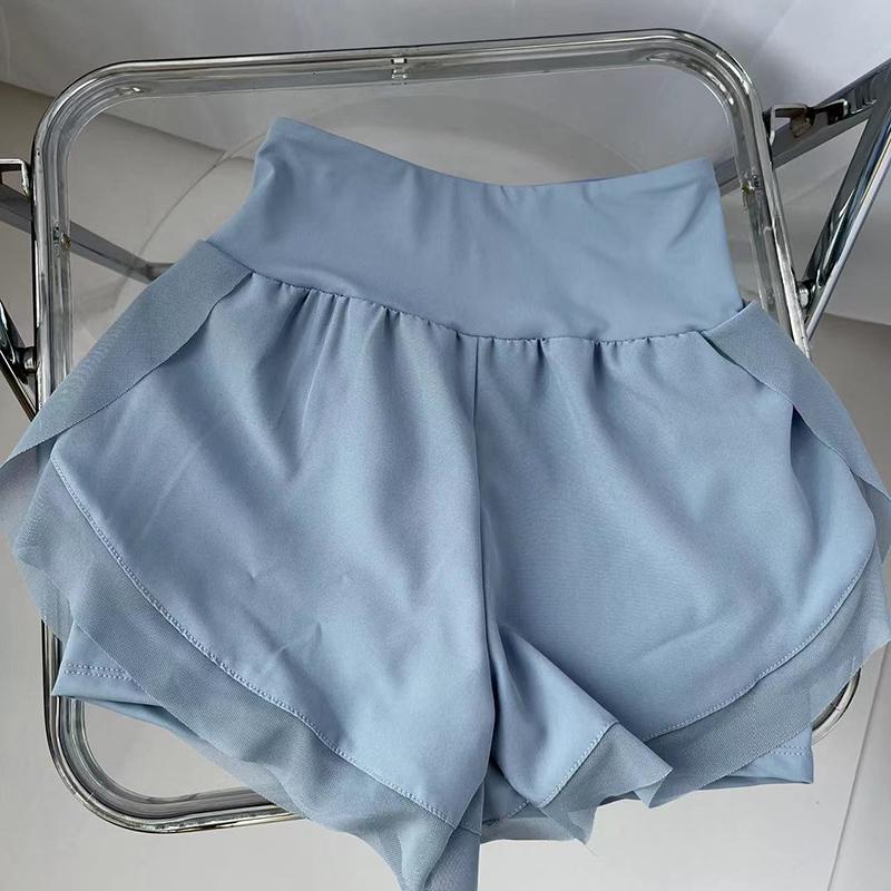 Women's Quick-Drying Mid-Waist Yoga & Running Shorts