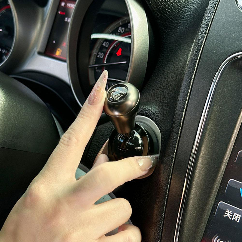 

Car One Touch Start Button Rocker Push Button Cover Car Ignition Device Stop Start Button Cover Auto Interior Decor Accessories