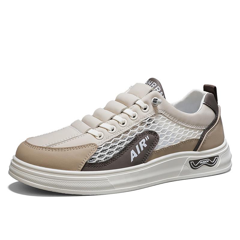 

Men s shoes summer mesh breathable sports shoes men s new foot cover shoes casual board shoes white shoes men 39