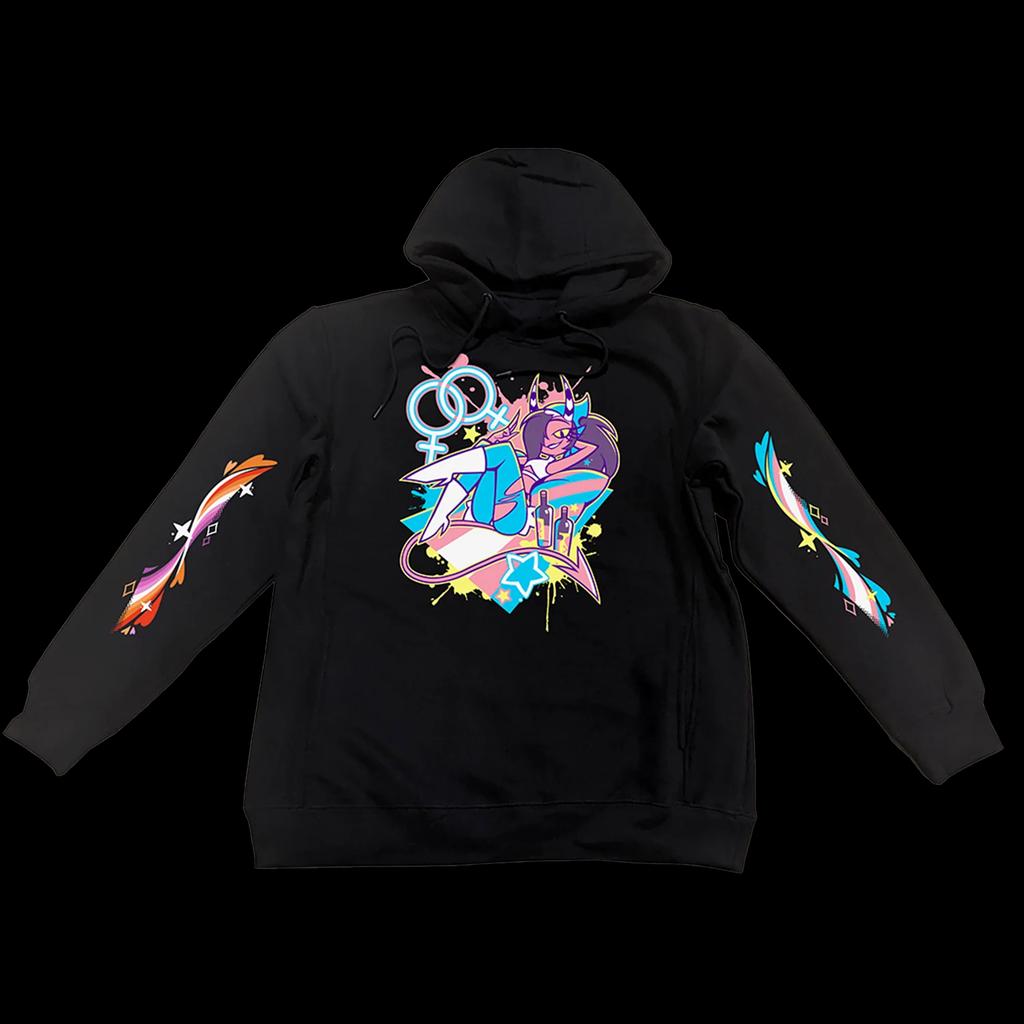 Helluva Boss Graphic Hoodie Men Oversized Autumn Winter Fleece Warm Tracksuit Hoody Casual Loose Sweatshirt Female Male Clothing