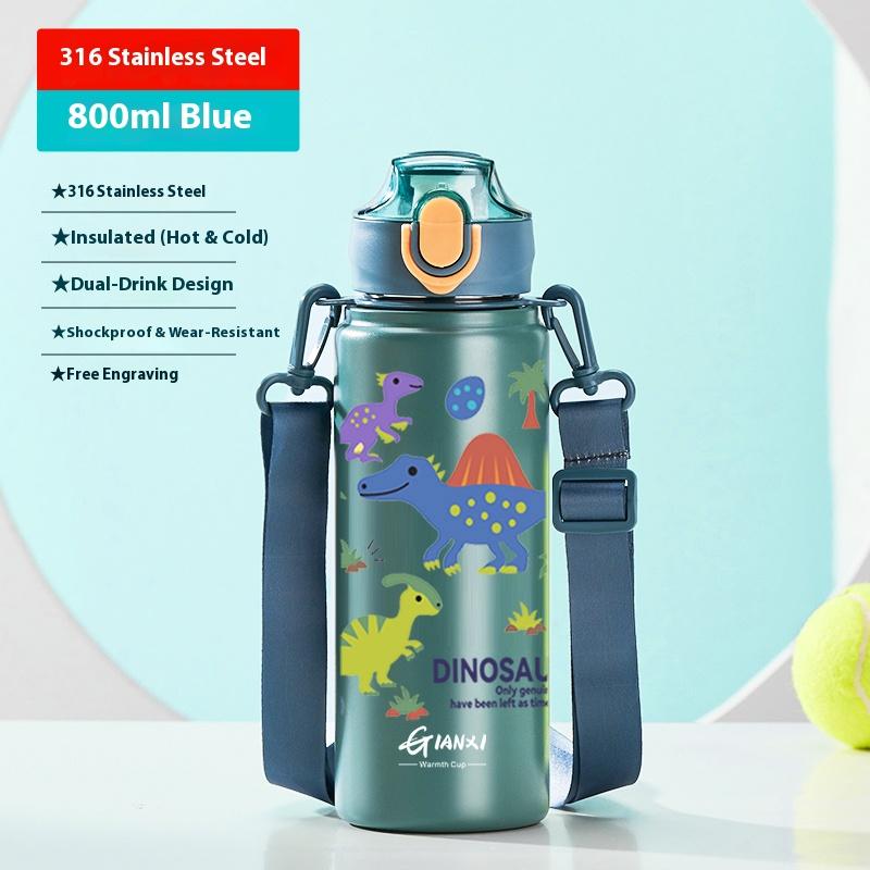 Gianxi Children's Insulated Cup Student specific Water Cup Kindergarten Primary School Large Capacity Cup Insulated Cup