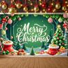 Xmas Decor Banner Festive Holiday Banner Festive Banner Xmas For Xmas Event Festive Occasion Christmas Party