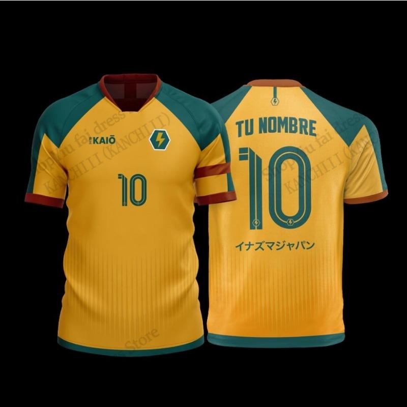 Tricou Sport 3D cu Imprimeu Jersey Inazuma Eleven Kaio Football Bărbați Femei Modă Mânecă Scurtă Copii Topuri Tricou Mark Evens