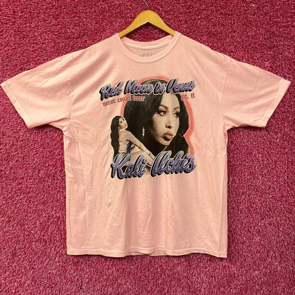 Kali Uchis #034;Red Moon in Venus Tour Pt. II TShirt 2XL Unisex T-Shirt XL