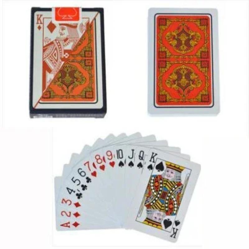 100% PVC Novo Padrão Plástico À Prova D 'Água Adulto Jogando Cartas Jogo de Cartas de Poker Jogos de Tabuleiro 58 * 88mm Cartas