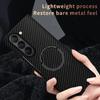 Kevlar Carbon Fiber Skin Feel Magnetic Wireless Charge Case For Samsung Galaxy Z Fold 7 6 5 4 3 PC Slim Drop-proof Protect Cover