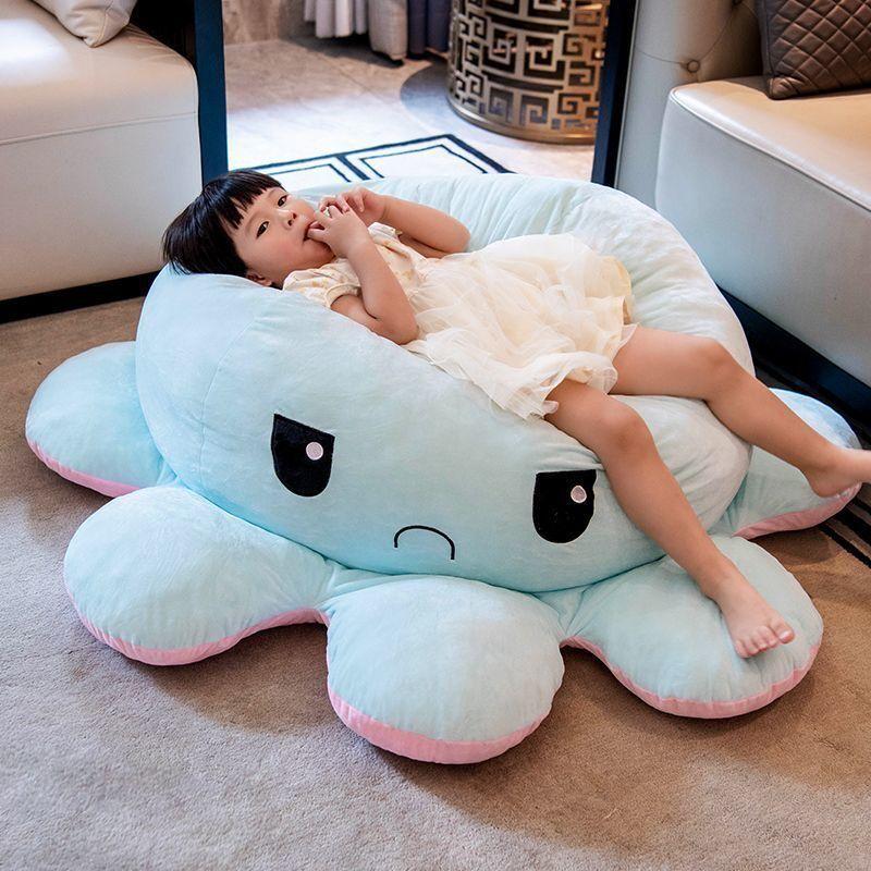 Extra Large Flip-up Octopus, Flip-up Octopus Pillow, Octopus Doll Plush Toy, Double-sided Octopus Doll