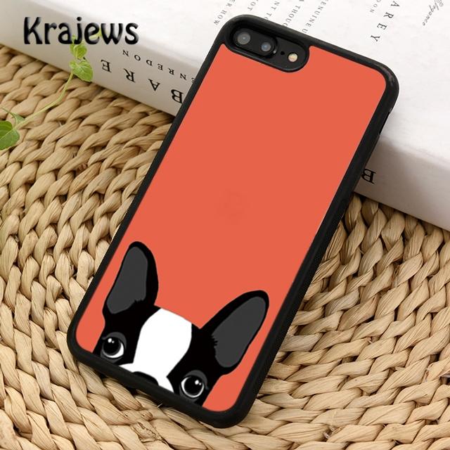 Krajews Französische Bulldogge Hund Mops Weiche Handyhülle Cover Für iPhone 14 6s 7 8 plus XR XS 11 12 13 pro max Samsung S21 S22ultra Plus