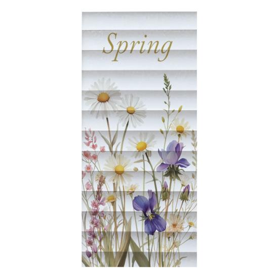 Window Privacy Film Static Glass Sticker with Creative Print Design High Transparency Soft Light Non-adhesive Window Cling Decor for Bathroom Bedroom I
