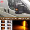 LED Dynamic Amber Side Mirror Turn Signal Lights for Fiat Ducato Citroen Jumper Relay Peugeot Boxer RAM Promaster Car Styling