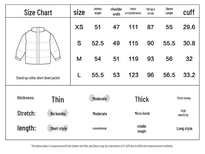 PEACEBIRD Damen Strickeinsatz Stehkragen Satin Pufferjacke