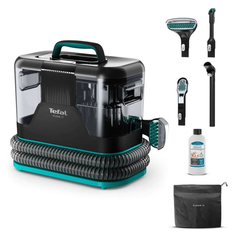 Tefal iz5020f0 combi wet/dry cleaner 750W Black/Turquoise