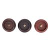 3pcs Incense Holder Walnut Rosewood Ebony Solid Wood Vintage Incense Stick Burner for Home Decor