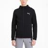 Puma Evostripe Logo Zip-Up Hoodie Jacket Men Outerwear Black 582725-01