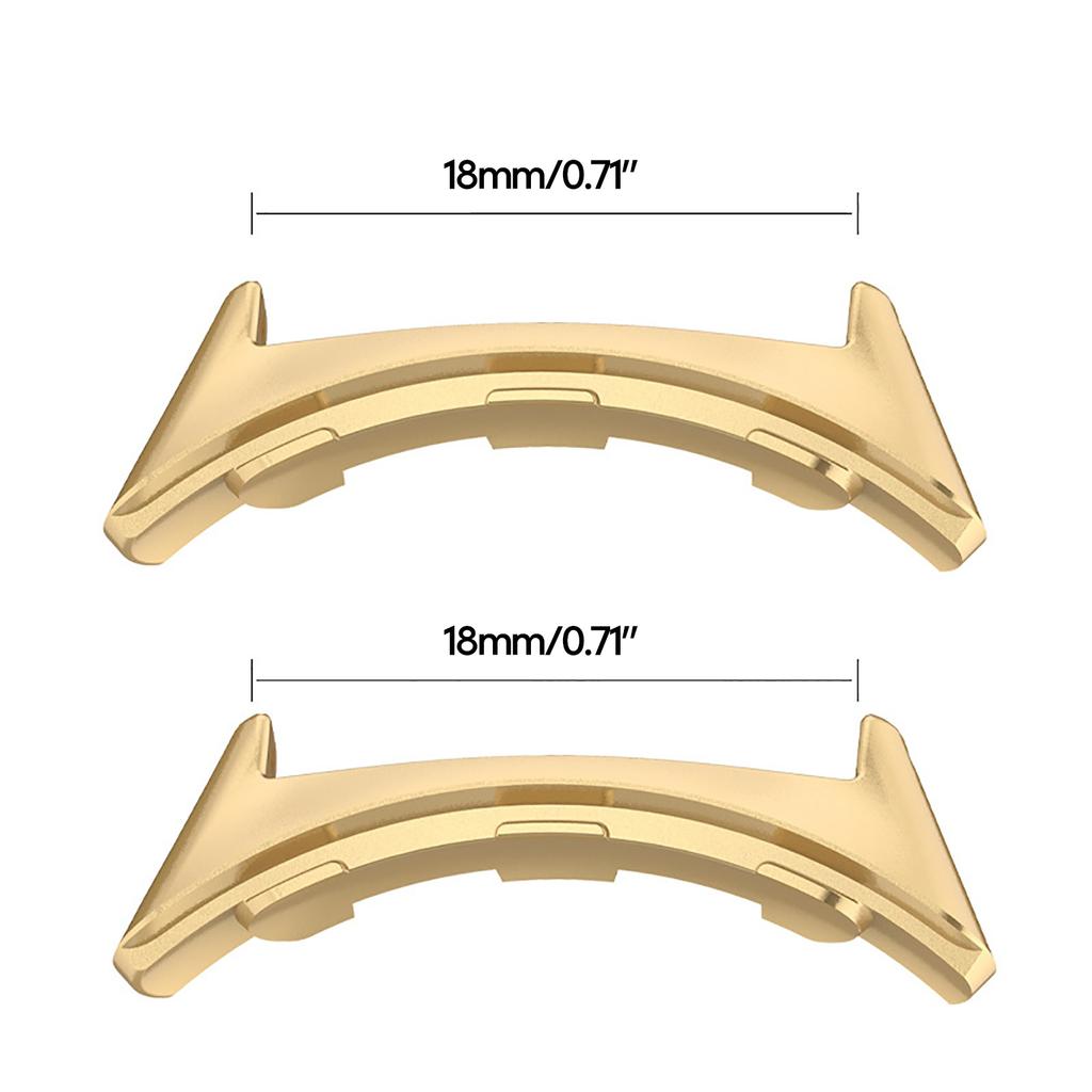 18mm Adaptery do łączników pasków Zamienne metalowe ogniwa Pasujące do bransolety zegarka Pixel Akcesoria do pasków do zegarków