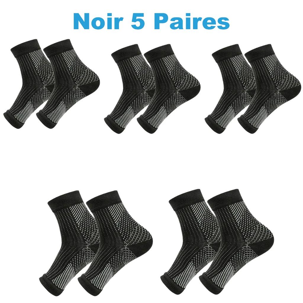 1/3/5 Pairs Men Women Ankle Support Sports Running Compression Ankle Pretect Outdoor Breatheable Sleeve Socks Brace