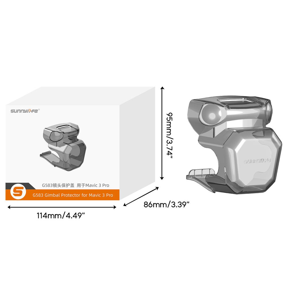Lens Cap for 3 Pro Gimbal Lock Cover Protective Case Scratch-Proof Camera Storage Guard Protector Drones Accessory
