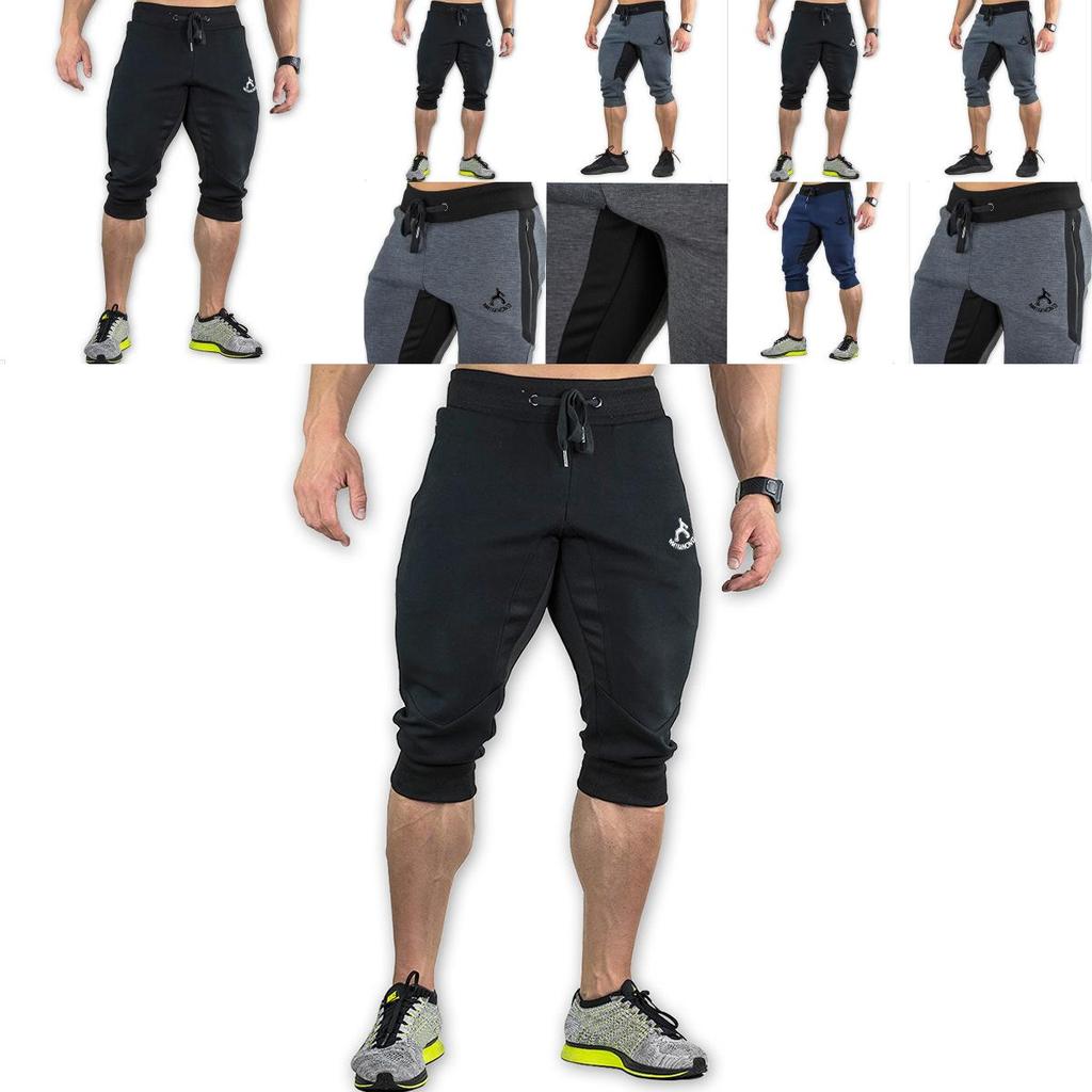 Men's Casual Cotton Blend Shorts Ideal For Gym Fitness And Running Sports Wear