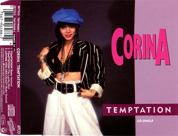 

CD CORINA - Temptation B8775CD ATCO Records, C 1991 UK Soul/Funk Used