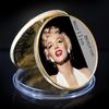 Marilyn Monroe Gold and Silver Commemorative Coins, Collected by Famous American Actress and Model, Commemorative Medallion Gift Box
