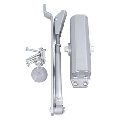 Automatic Door Closer Strong Load Bearing Easy Installation Adjustable Hydraulic Auto Door Closer