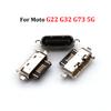 10Pcs For Motorola Moto G13 G22 G23 G32 G52 G53 5G G82 G72 G73 E13 E22 E20 E30 E32 E40 USB Charging Port Dock Charger Connector