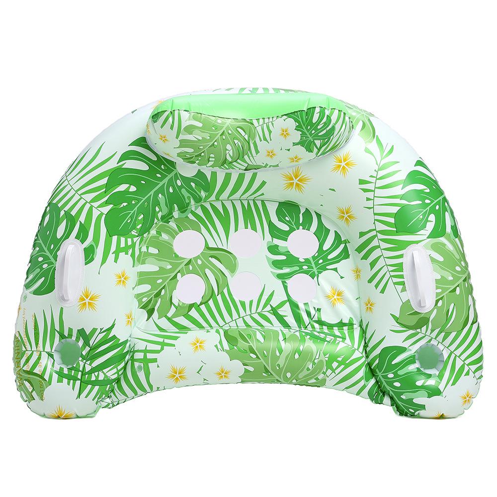 New Style Daisy Stripe Inflatable Pool Float Lounger