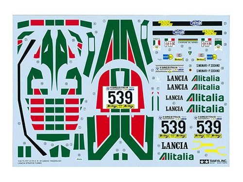 TAMIYA Scale Special Project Lancia Stratos Turbo Plastic Model 25210 1/24