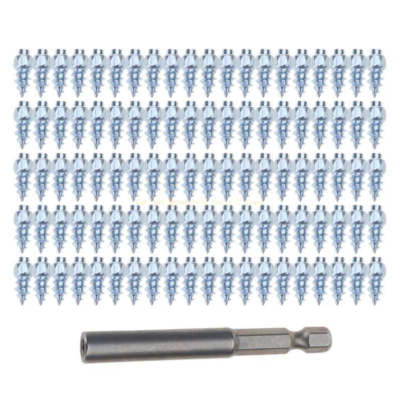 9mm 12mm Anti-Slip Car Snow Screw Tire Studs Anti Skid Falling Spikes Wheel Tyre 4x9mm