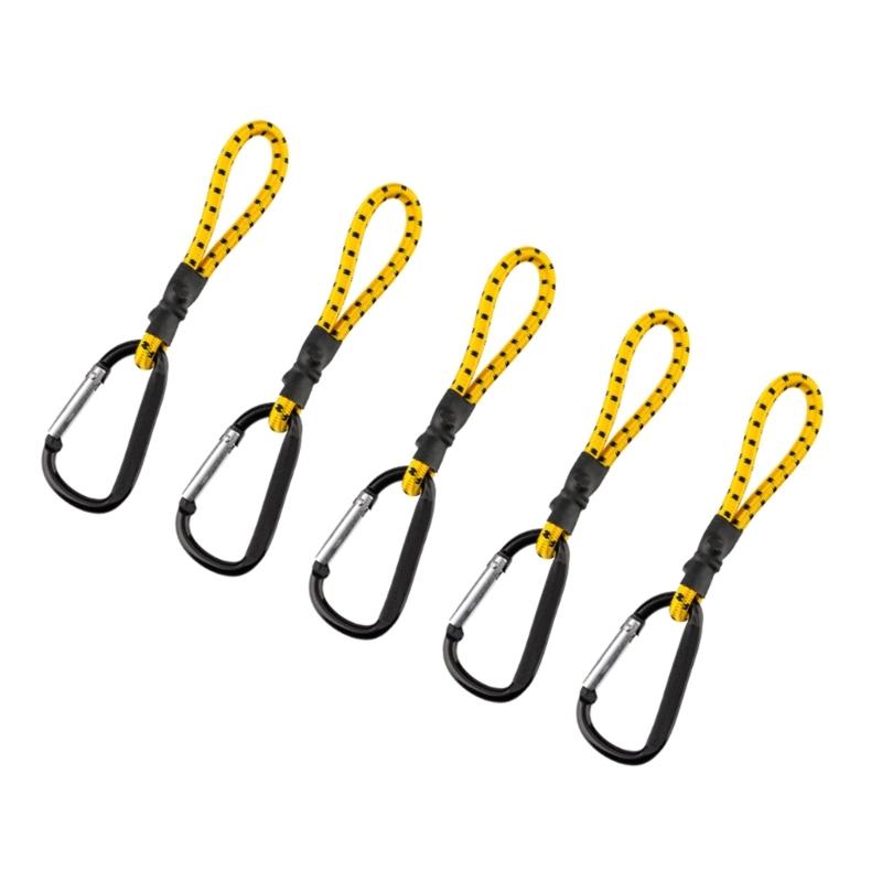 5lots Premiums Bungee Cord Working Prevent Fall Security Rope Aerials Work Cord for Camping And Hiking Essential