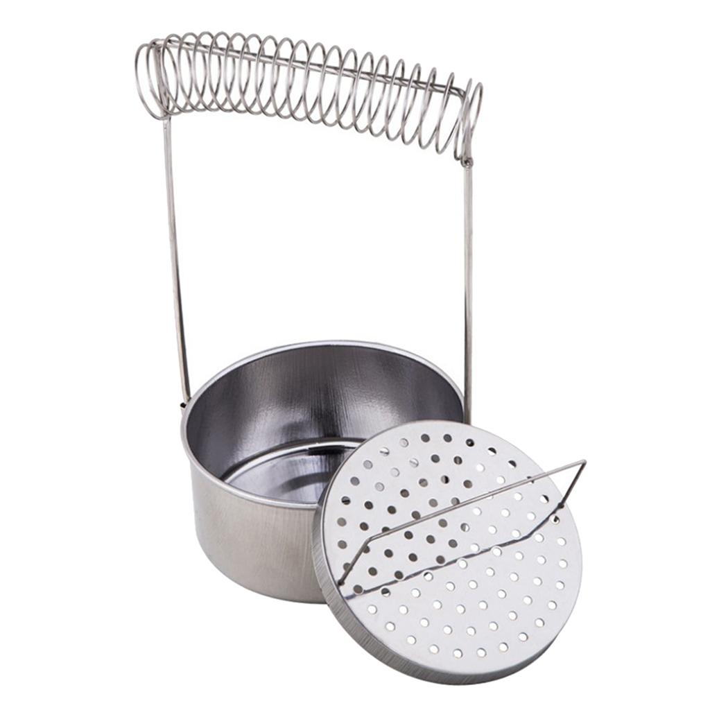 Stainless Steel Paint Brush Washer Cleaner Cleaning Pot Oil Painting Washing Bucket Wash Pen Holder Art Supplies Tool