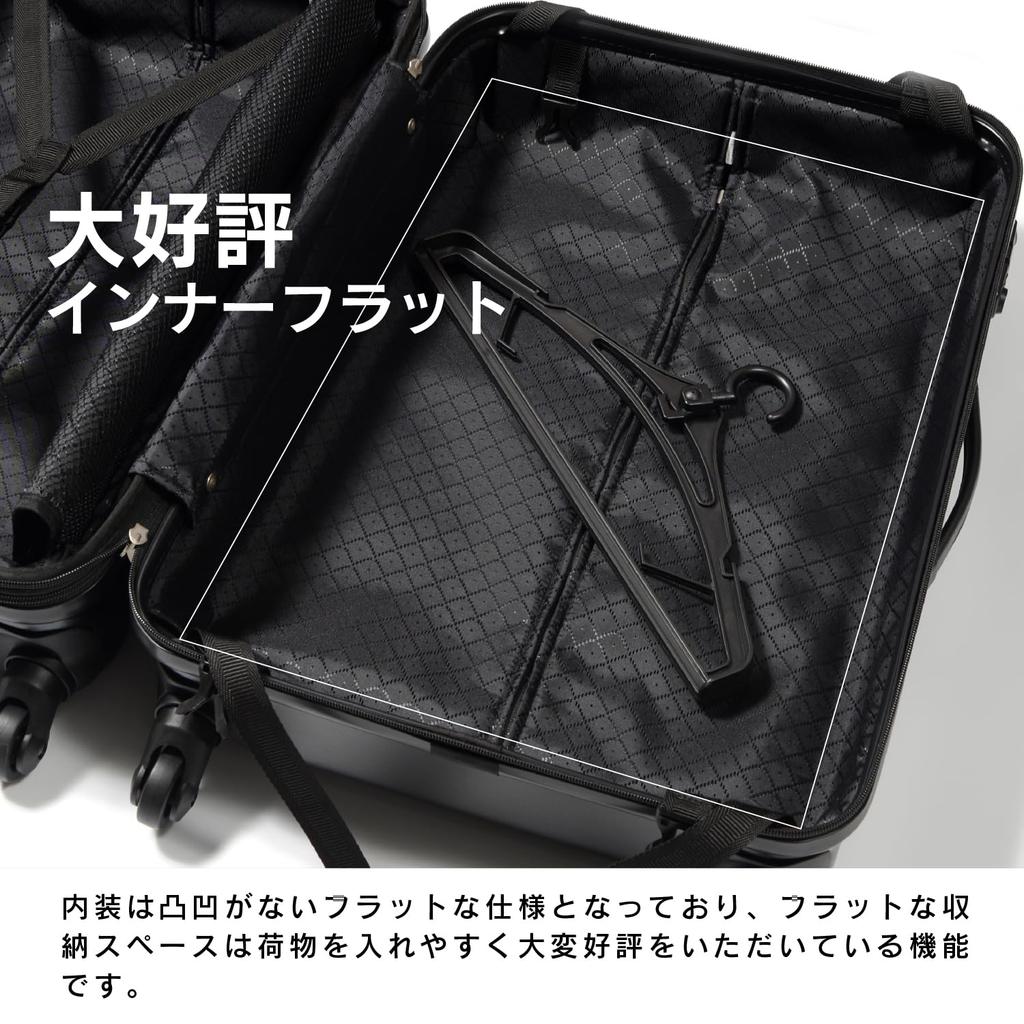 LM Free Shipping Acceptance Expandable Zipper TSA When White [Griffinland] Suitcase, Carry-on Luggage, Size, Size, Type, Lightweight, Stylish, Cute,